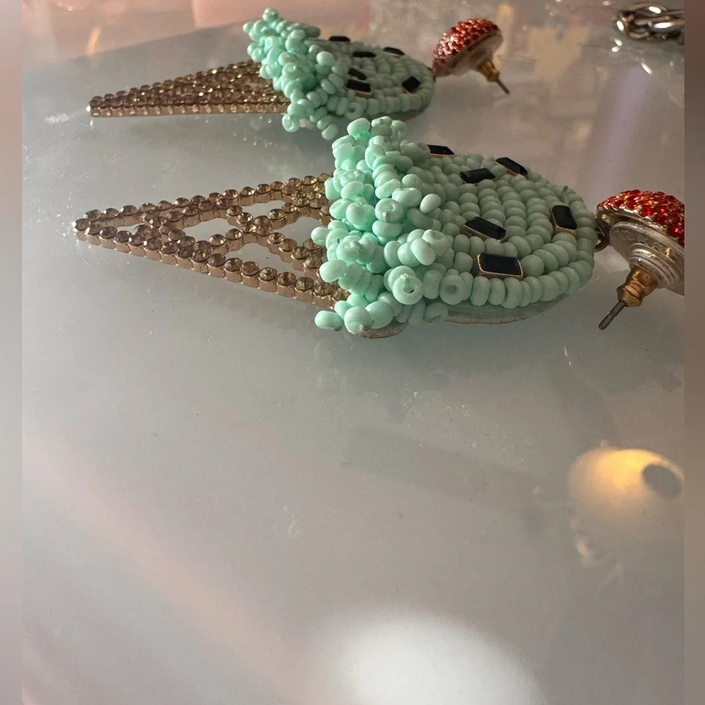Baublebar ice cream earrings mint green - Picture 8 of 9